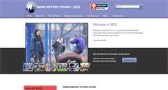 Desktop Screenshot of manchesteryounglives.org.uk